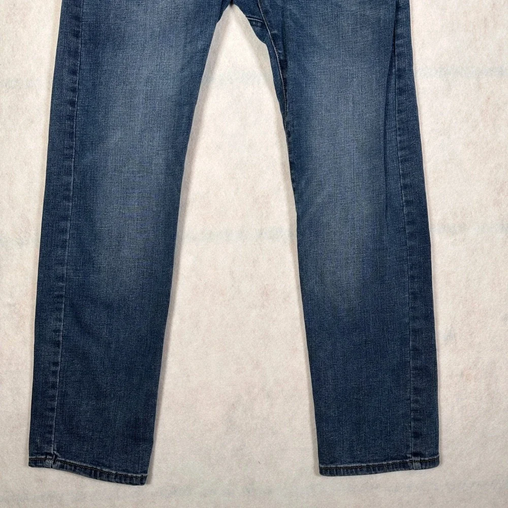 Lee Jeans Mens 30x30 Slim Straight Leg Blue Excellent Medium Wash Denim Pants